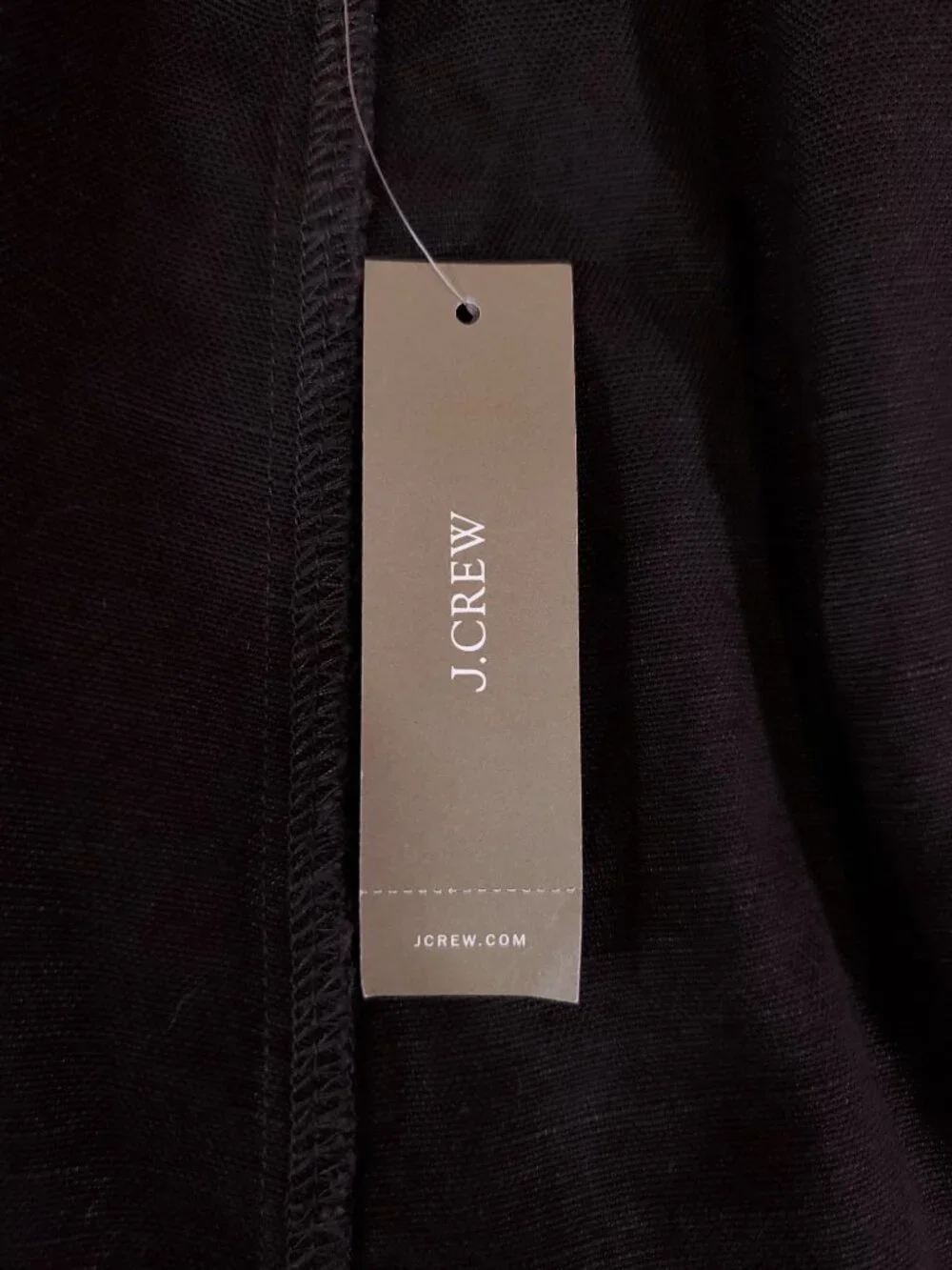 NWT J Crew Mens Medium 5.5'' Pier Shorts Linen Cotton Blend Dark Brown CH204